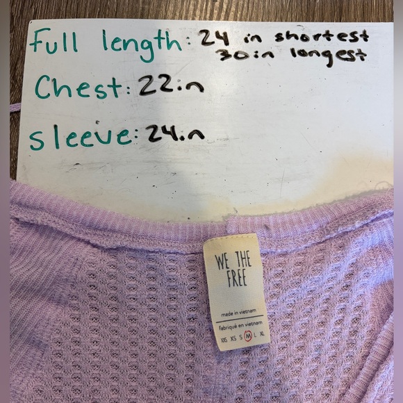 We the Free Women’s Purple Catalina Thermal Top - Medium - Picture 5 of 6